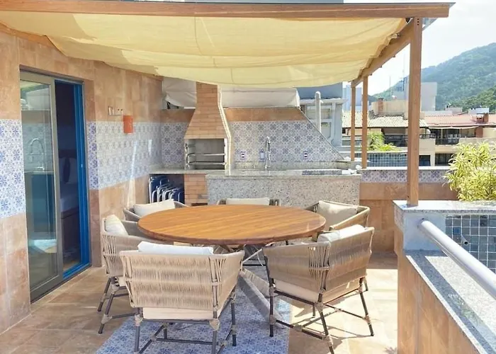 Terraco Mediterraneo A 50 M Da Praia Ate 4 Pessoas