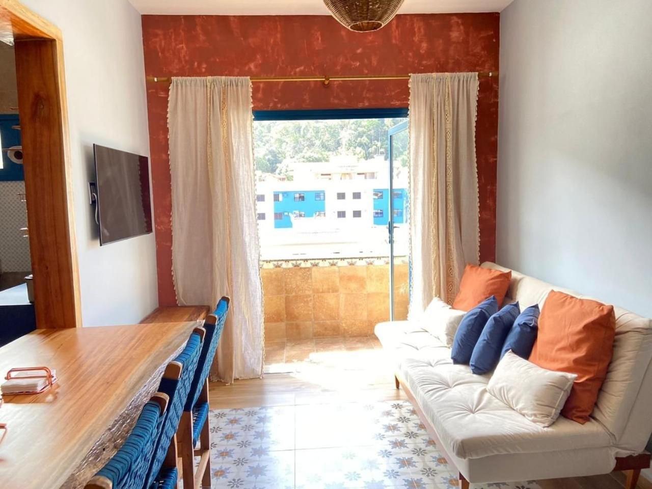 Apartamento Terraco Mediterraneo A 50 M Da Ate 4 Pessoas Ubatuba