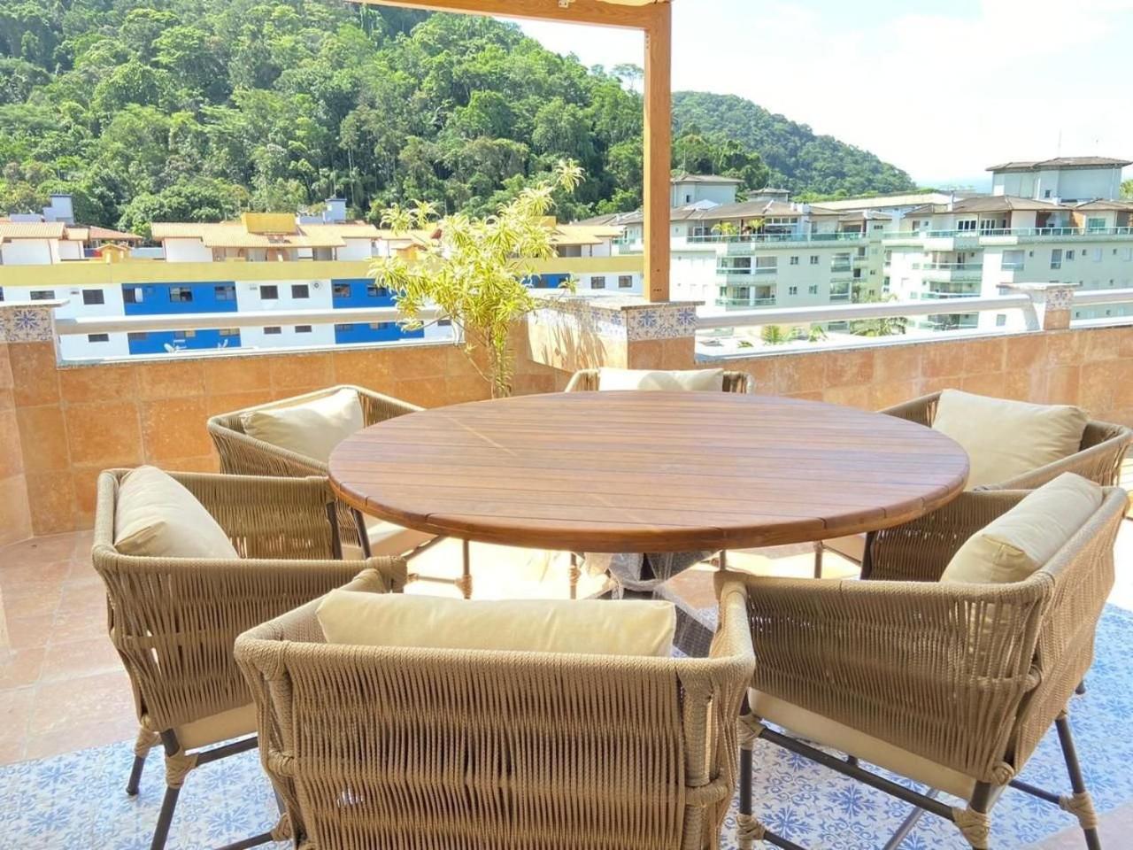 Terraco Mediterraneo A 50 M Da Ate 4 Pessoas Ubatuba